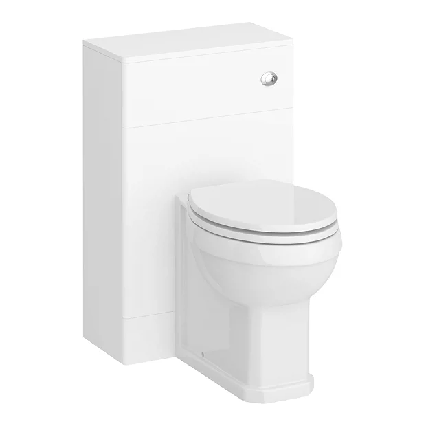 Period Bathroom Co. 500mm White Toilet Unit With Cistern + Traditional Pan 4 Period Bathroom Co. 500mm White Toilet Unit With Cistern + Traditional Pan - Image 2