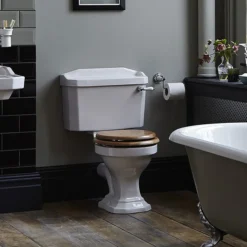 Heritage - Granley Close Coupled Standard Height WC & Cistern -Bathroom And Toilet pgrw00 d2n