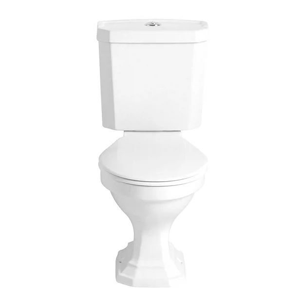 Heritage - Granley Deco Close Coupled Standard Height WC & Portrait Cistern 4 Heritage - Granley Deco Close Coupled Standard Height WC & Portrait Cistern - Image 2
