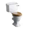 Heritage - Granley Close Coupled Comfort Height WC & Cistern 2 Heritage - Granley Close Coupled Comfort Height WC & Cistern -Bathroom And Toilet pgrwc00 d1n