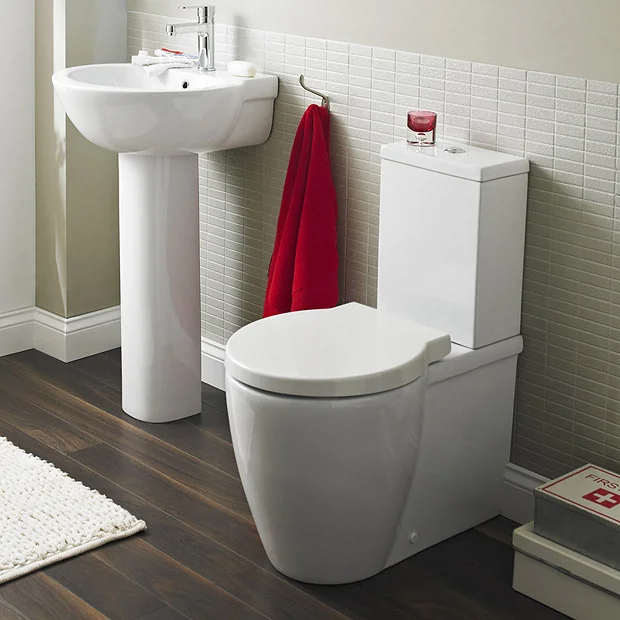 Nuie Darwin Flush To Wall Toilet + Soft Close Seat 3 Nuie Darwin Flush To Wall Toilet + Soft Close Seat