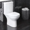 Nuie Lawton Compact Toilet With Soft Close Seat -Bathroom And Toilet premierlawtoncompacttoiletwithsoftcloseseatdetail1
