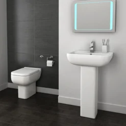 Pro 600 Modern Back To Wall Toilet + Soft Close Seat