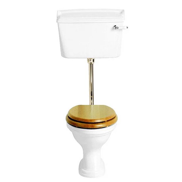 Heritage - Dorchester Low-level WC & Gold Flush Pack 4 Heritage - Dorchester Low-level WC & Gold Flush Pack - Image 2