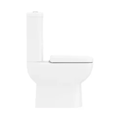 Nuie Renoir Compact Toilet With Soft Close Seat -Bathroom And Toilet r585wc d2