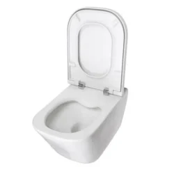 Roca The Gap Rimless Wall Hung Toilet + Compact Soft Close Seat 11 Roca The Gap Rimless Wall Hung Toilet + Compact Soft Close Seat -Bathroom And Toilet rcgpwc3 d1