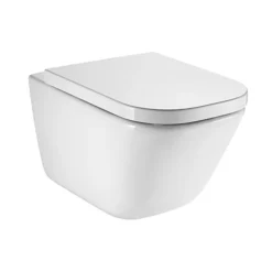 Roca The Gap Rimless Wall Hung Toilet + Compact Soft Close Seat 8 Roca The Gap Rimless Wall Hung Toilet + Compact Soft Close Seat -Bathroom And Toilet rcgpwc3 l