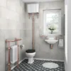 Chatsworth Rose Gold High Level Traditional Toilet 1 Chatsworth Rose Gold High Level Traditional Toilet -Bathroom And Toilet rghlwc nd5