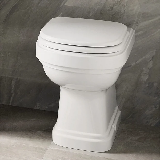 Burlington Riviera Back To Wall Toilet With Soft Close Seat 5 Burlington Riviera Back To Wall Toilet With Soft Close Seat - Image 3