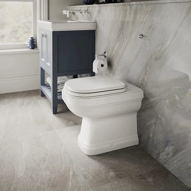 Burlington Riviera Back To Wall Toilet With Soft Close Seat 6 Burlington Riviera Back To Wall Toilet With Soft Close Seat - Image 4