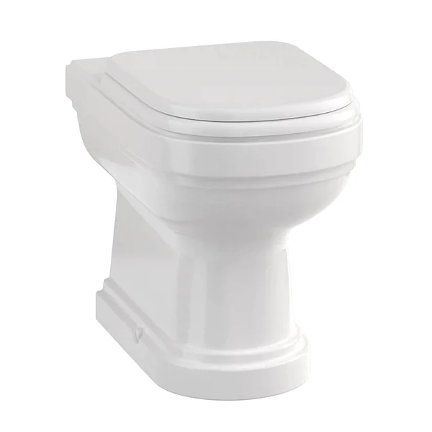 Burlington Riviera Back To Wall Toilet With Soft Close Seat 3 Burlington Riviera Back To Wall Toilet With Soft Close Seat