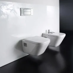 Roca - The Gap Wall Hung WC Pan With Soft-close Seat