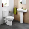 Armitage Shanks Sandringham 21 Smooth Close Coupled WC + Soft Close Seat 2 Armitage Shanks Sandringham 21 Smooth Close Coupled WC + Soft Close Seat -Bathroom And Toilet san21smcc d1
