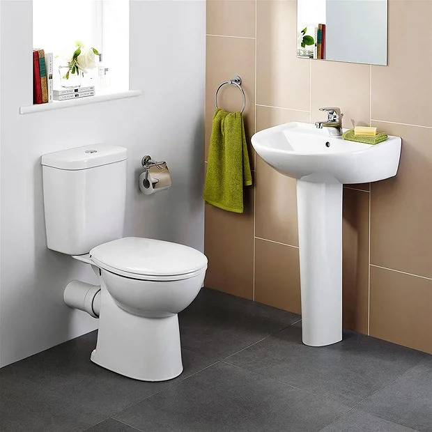 Armitage Shanks Sandringham 21 Smooth Close Coupled WC + Soft Close Seat 3 Armitage Shanks Sandringham 21 Smooth Close Coupled WC + Soft Close Seat
