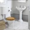 Silverdale Belgravia Low Level Toilet With Chrome Fittings - Excludes Seat 1 Silverdale Belgravia Low Level Toilet With Chrome Fittings - Excludes Seat -Bathroom And Toilet sbllwcc d2