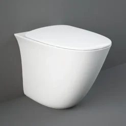 RAK Sensation Rimless Back To Wall Pan + Soft-Close Seat 5 RAK Sensation Rimless Back To Wall Pan + Soft-Close Seat -Bathroom And Toilet senbtwpansc l