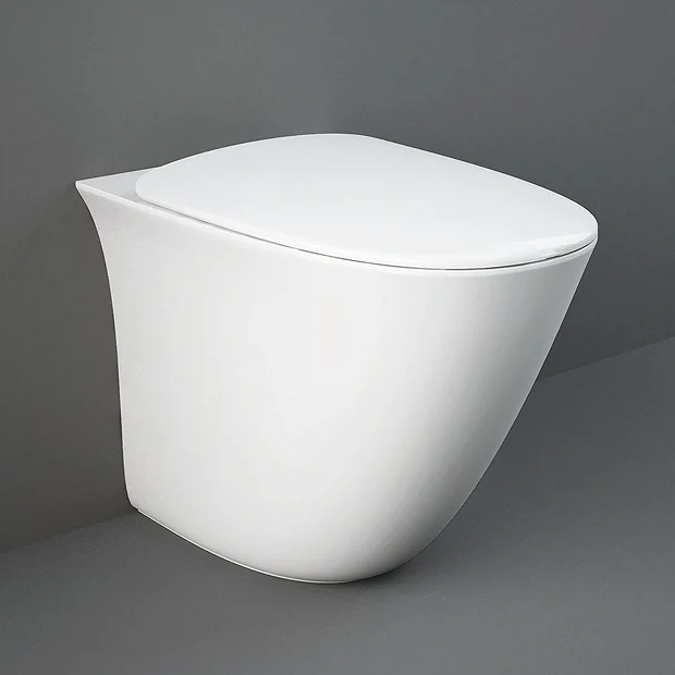 RAK Sensation Rimless Back To Wall Pan + Soft-Close Seat 4 RAK Sensation Rimless Back To Wall Pan + Soft-Close Seat - Image 2
