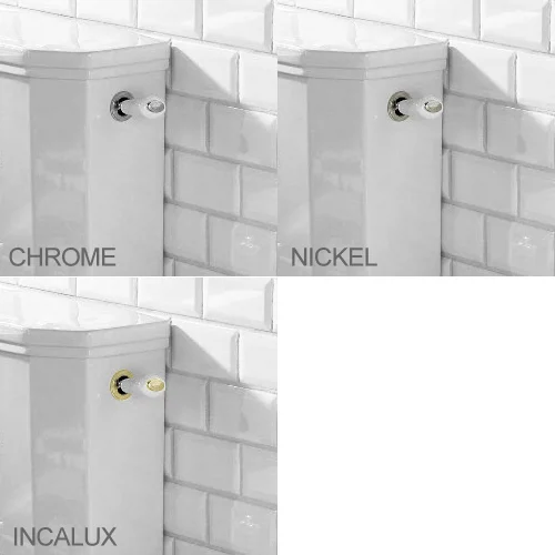 Silverdale Empire Art Deco Close Coupled Toilet - Excludes Seat 5 Silverdale Empire Art Deco Close Coupled Toilet - Excludes Seat - Image 3