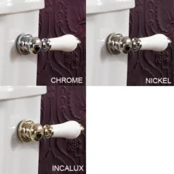 Silverdale Victorian Close Coupled Toilet - Excludes Seat