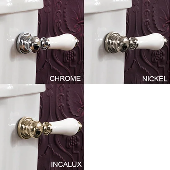 Silverdale Victorian Close Coupled Toilet - Excludes Seat 3 Silverdale Victorian Close Coupled Toilet - Excludes Seat