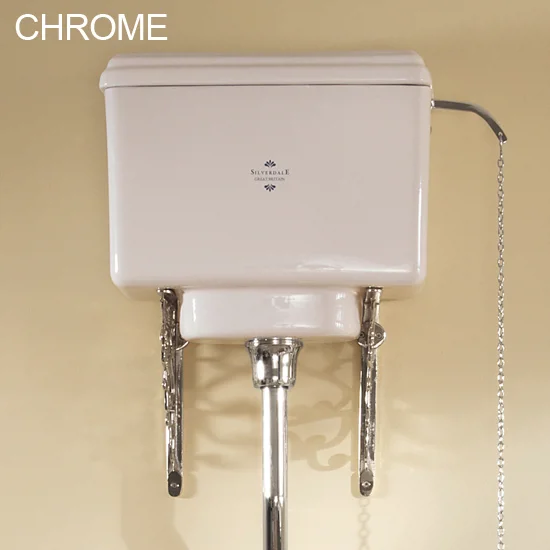 Silverdale Victorian High Level Toilet - Excludes Seat 4 Silverdale Victorian High Level Toilet - Excludes Seat - Image 3