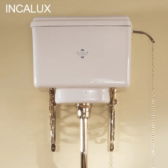 Silverdale Victorian High Level Toilet - Excludes Seat 2 Silverdale Victorian High Level Toilet - Excludes Seat