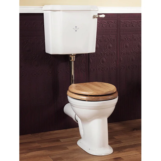 Silverdale Victorian Low Level Toilet - Excludes Seat 4 Silverdale Victorian Low Level Toilet - Excludes Seat - Image 2