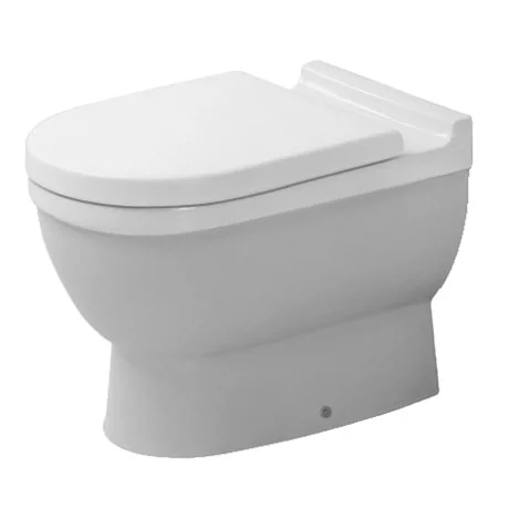 Duravit Starck 3 Back To Wall Toilet Pan + Seat 4 Duravit Starck 3 Back To Wall Toilet Pan + Seat - Image 2
