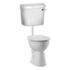 VitrA - S-Line Low Level Toilet With Chrome Lever Flush 2 VitrA - S-Line Low Level Toilet With Chrome Lever Flush -Bathroom And Toilet slinelow l