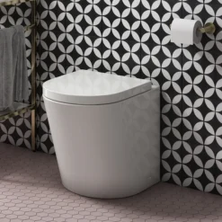 Solace Back To Wall Toilet With Soft Close Seat + Concealed Cistern