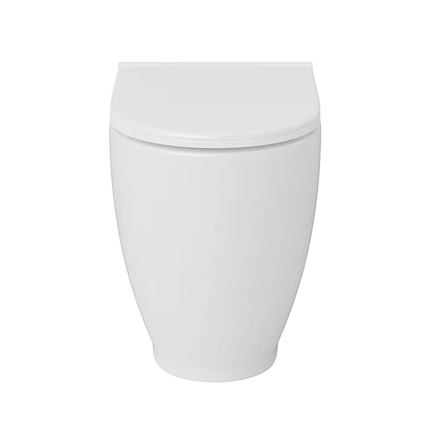 Heritage Stamford Back To Wall Pan + Soft Close Seat 3 Heritage Stamford Back To Wall Pan + Soft Close Seat