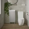 Heritage Stamford Rimless Close Coupled Toilet + Soft Close Seat