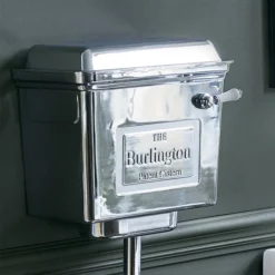 Burlington Standard Low Level WC With Chrome Lever Cistern