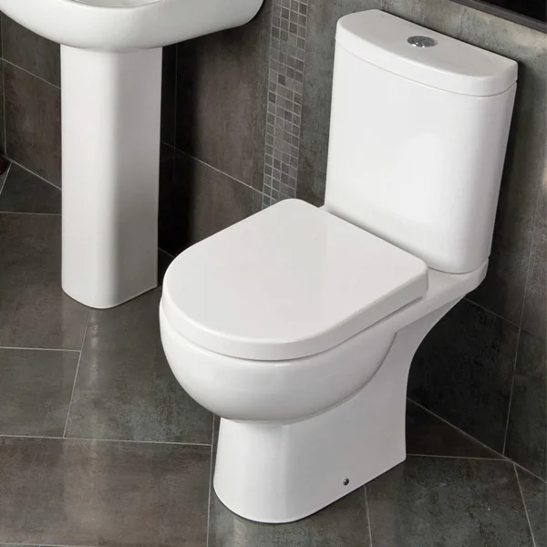 RAK Tonique Close Coupled Full Access Toilet + Soft Close Seat 3 RAK Tonique Close Coupled Full Access Toilet + Soft Close Seat