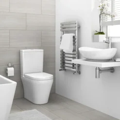 Toronto BTW Close Coupled Toilet With Soft-Close Seat