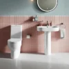 Britton Bathrooms Trim Close Coupled Toilet + Soft Close Seat