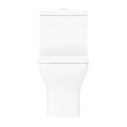 Toreno Square Rimless Close Coupled Toilet + Soft Close Seat 12 Toreno Square Rimless Close Coupled Toilet + Soft Close Seat -Bathroom And Toilet tsrwc d3