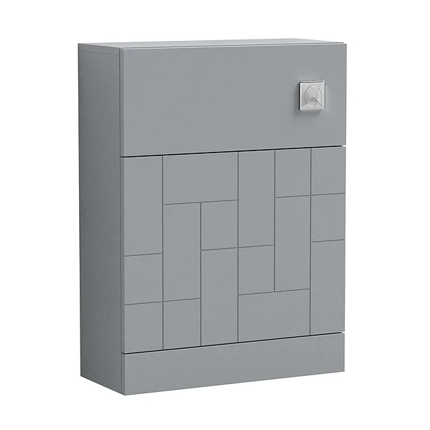 Venice Abstract WC Unit - Grey - 500mm 4 Venice Abstract WC Unit - Grey - 500mm - Image 2