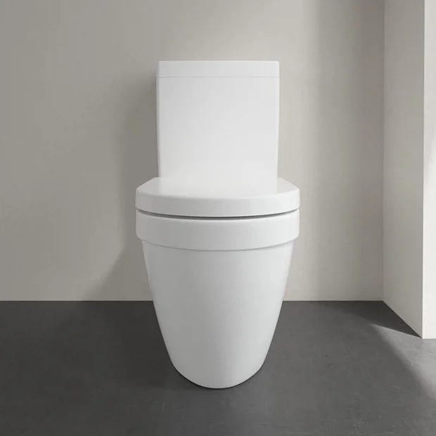 Villeroy & Boch Villeroy And Boch Architectura Rimless Close Coupled Toilet (Bottom Entry Water Inlet) + Seat 6 Villeroy & Boch Villeroy And Boch Architectura Rimless Close Coupled Toilet (Bottom Entry Water Inlet) + Seat - Image 4