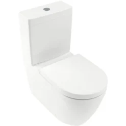 Villeroy & Boch Villeroy And Boch Architectura Rimless Close Coupled Toilet (Side/Rear Entry Water Inlet) + Seat