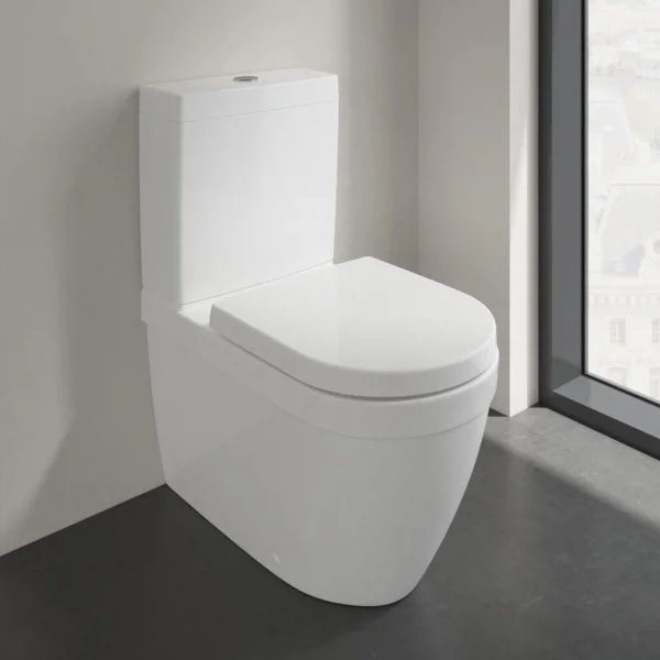 Villeroy & Boch Villeroy And Boch Architectura Rimless Close Coupled Toilet (Bottom Entry Water Inlet) + Seat 4 Villeroy & Boch Villeroy And Boch Architectura Rimless Close Coupled Toilet (Bottom Entry Water Inlet) + Seat - Image 2