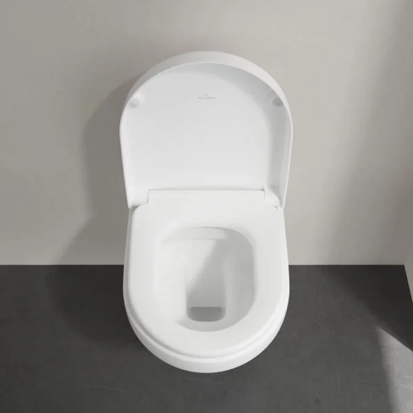 Villeroy & Boch Villeroy And Boch Architectura Compact Rimless Wall Hung Toilet + Soft Close Seat 5 Villeroy & Boch Villeroy And Boch Architectura Compact Rimless Wall Hung Toilet + Soft Close Seat - Image 3