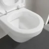 Villeroy & Boch Villeroy And Boch Architectura Compact Rimless Wall Hung Toilet + Soft Close Seat -Bathroom And Toilet vbaacwhwc d2