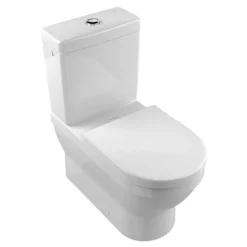 Villeroy & Boch Villeroy And Boch Architectura Round Close Coupled Toilet + Soft Close Seat