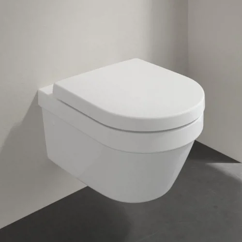 Villeroy & Boch Villeroy And Boch Architectura Round Rimless Wall Hung Toilet + Seat 3 Villeroy & Boch Villeroy And Boch Architectura Round Rimless Wall Hung Toilet + Seat