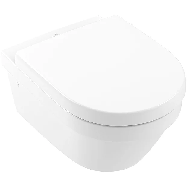 Villeroy & Boch Villeroy And Boch Architectura Round Rimless Wall Hung Toilet + Seat 4 Villeroy & Boch Villeroy And Boch Architectura Round Rimless Wall Hung Toilet + Seat - Image 2