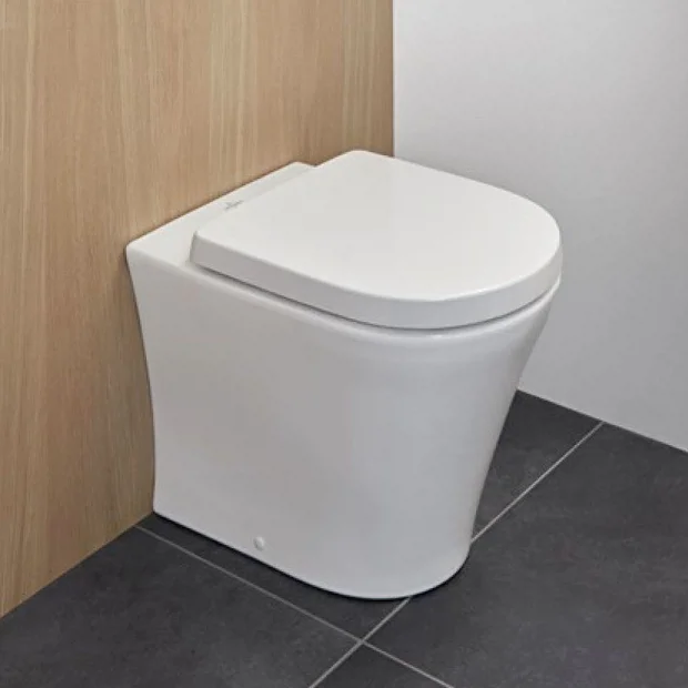Villeroy & Boch Villeroy And Boch O.novo Compact Back To Wall Toilet + Soft Close Seat 4 Villeroy & Boch Villeroy And Boch O.novo Compact Back To Wall Toilet + Soft Close Seat - Image 2