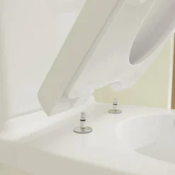 Villeroy & Boch Villeroy And Boch O.novo Rimless Close Coupled Toilet (Bottom Entry Water Inlet) + Soft Close Seat -Bathroom And Toilet vbonsisc d2 4