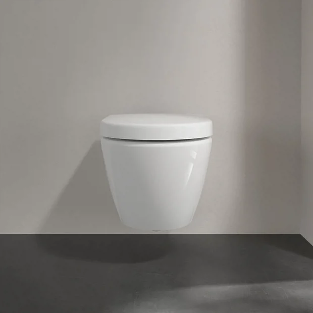 Villeroy & Boch Villeroy And Boch Subway 2.0 DirectFlush Compact Rimless Wall Hung Toilet + Soft Close Seat 5 Villeroy & Boch Villeroy And Boch Subway 2.0 DirectFlush Compact Rimless Wall Hung Toilet + Soft Close Seat - Image 3