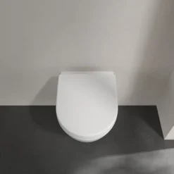 Villeroy & Boch Villeroy And Boch Subway 2.0 DirectFlush Compact Rimless Wall Hung Toilet + Soft Close Seat 11 Villeroy & Boch Villeroy And Boch Subway 2.0 DirectFlush Compact Rimless Wall Hung Toilet + Soft Close Seat -Bathroom And Toilet vbsbcrwh d2